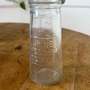 Vintage Profex Urine Specimen Bottle